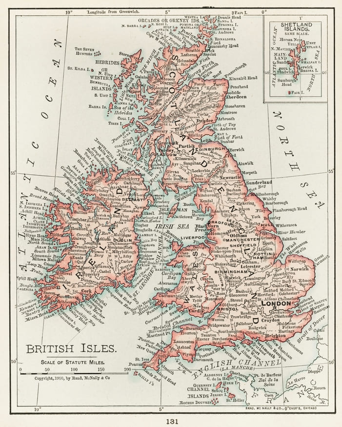 British Isles (1900)