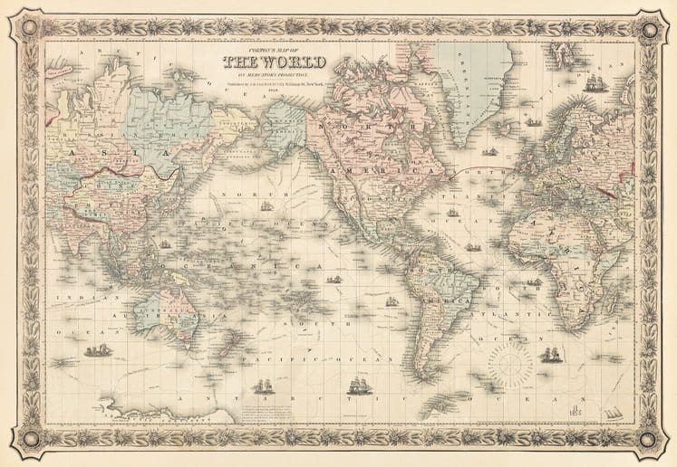 World Map (1858)